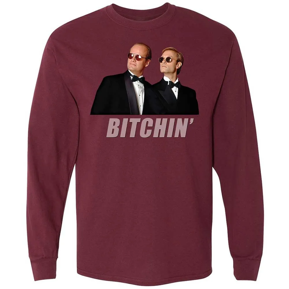 Long Sleeve T-Shirt - CZV5RZL4 - Maroon - 16