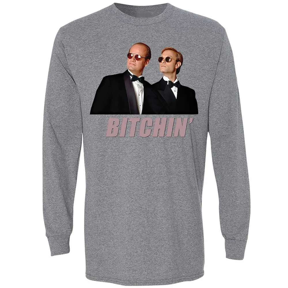 Long Sleeve T-Shirt - CZV5RZL4 - Graphite Heather - 18
