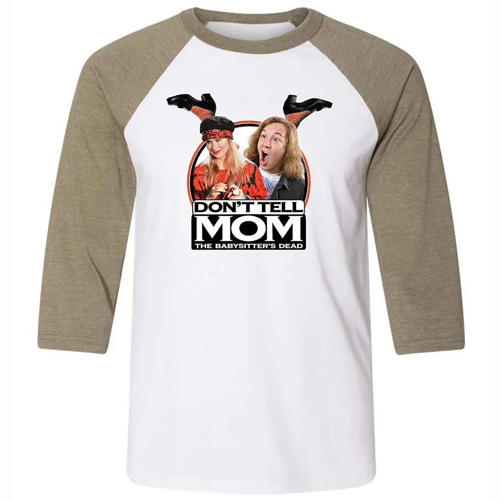 Unisex 3/4 Baseball Tee - MFTC3P26 - White/Heather Olive - 4