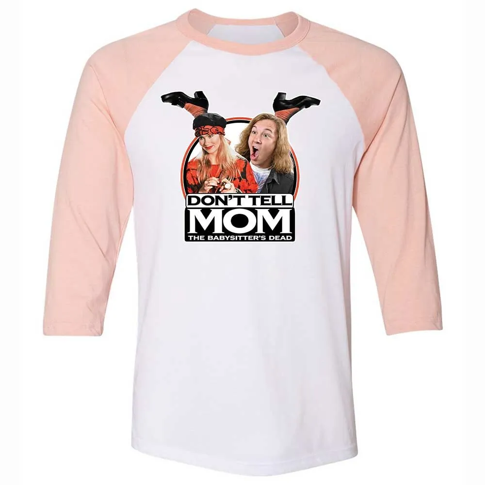 Unisex 3/4 Baseball Tee - MFTC3P26 - White/Heather Peach - 5