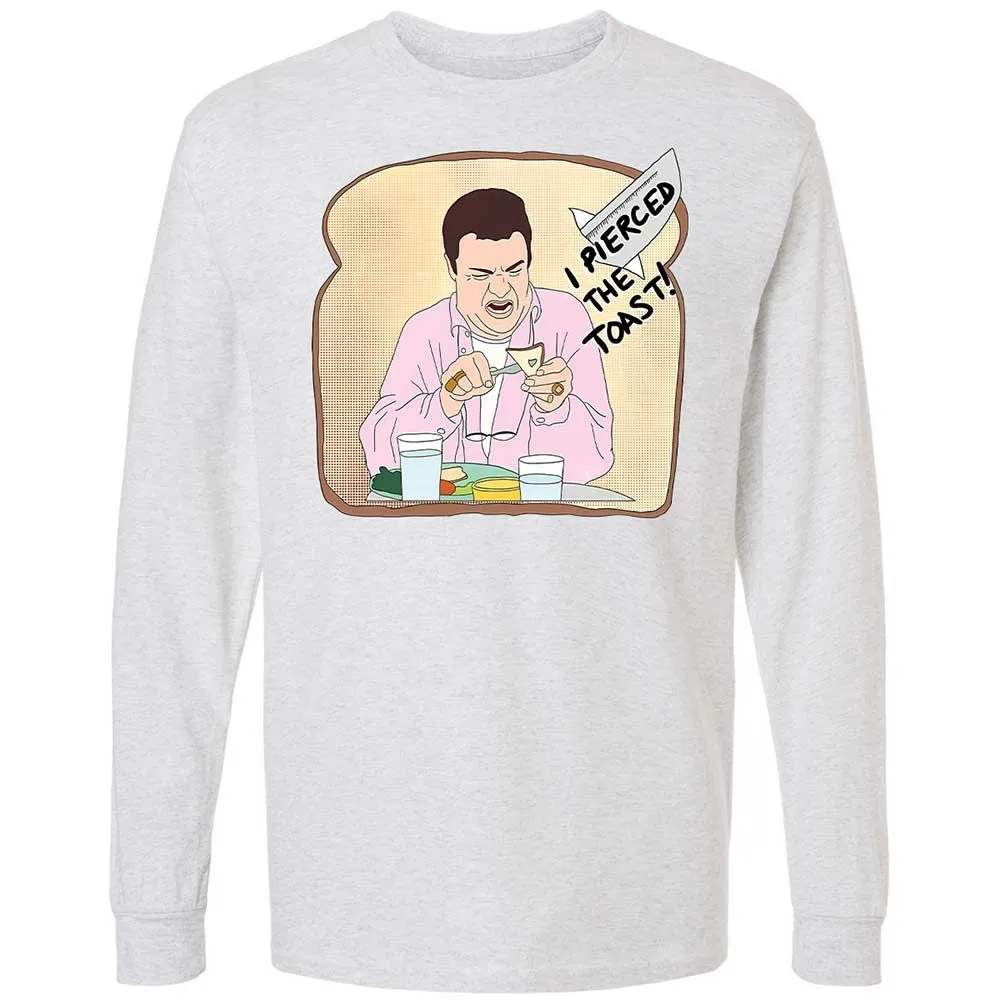Long Sleeve T-Shirt - ZWZNQVXF - Ash - 2