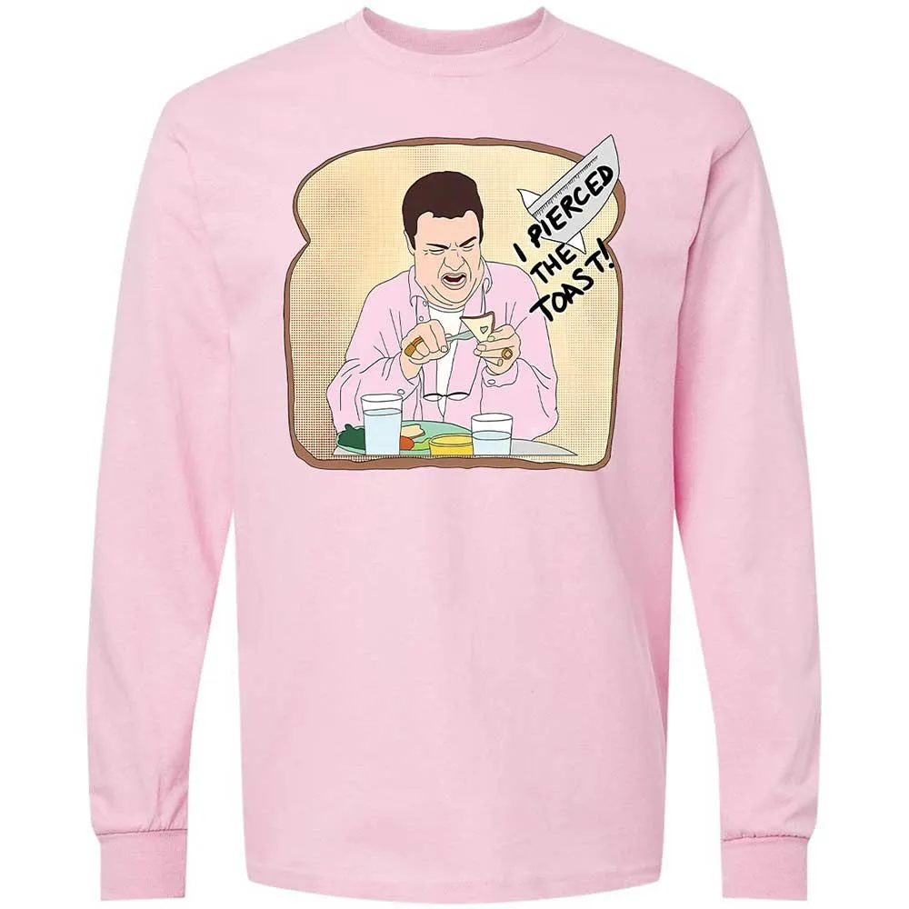 Long Sleeve T-Shirt - ZWZNQVXF - Light Pink - 6