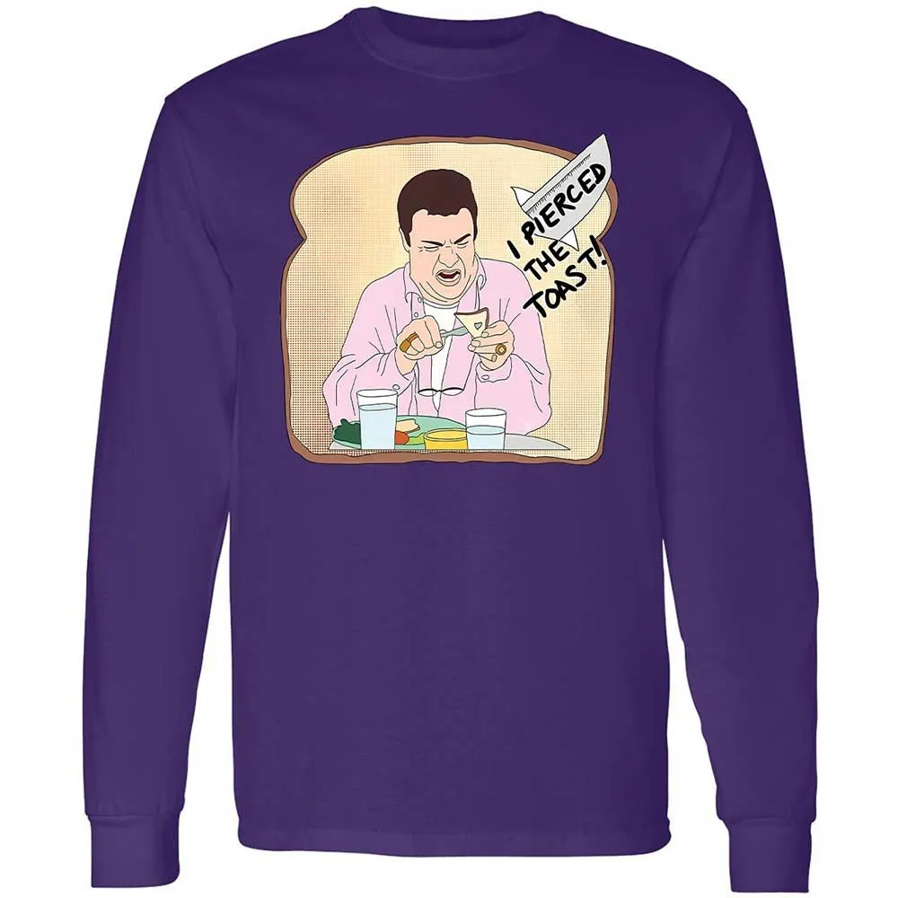 Long Sleeve T-Shirt - ZWZNQVXF - Purple - 9