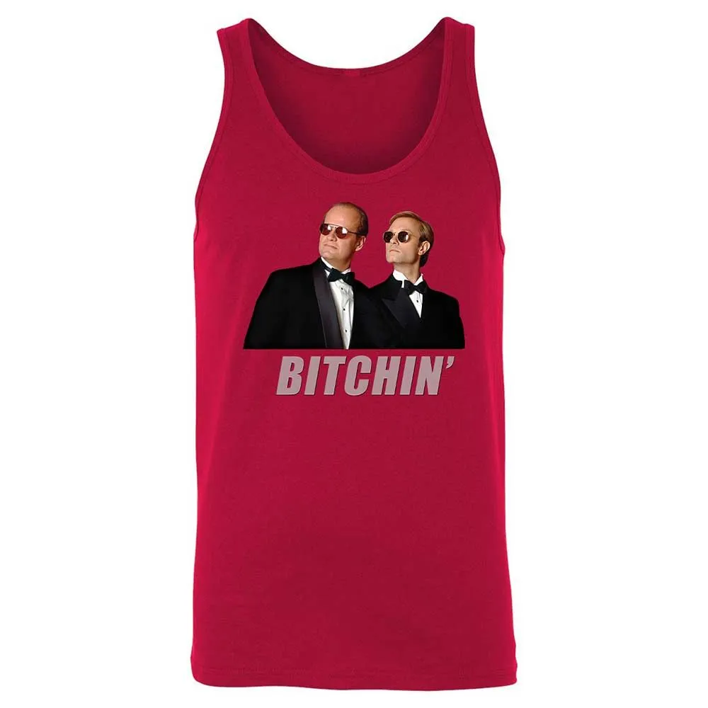 Unisex Jersey Tank - 9A4SEQ5X - Red - 3
