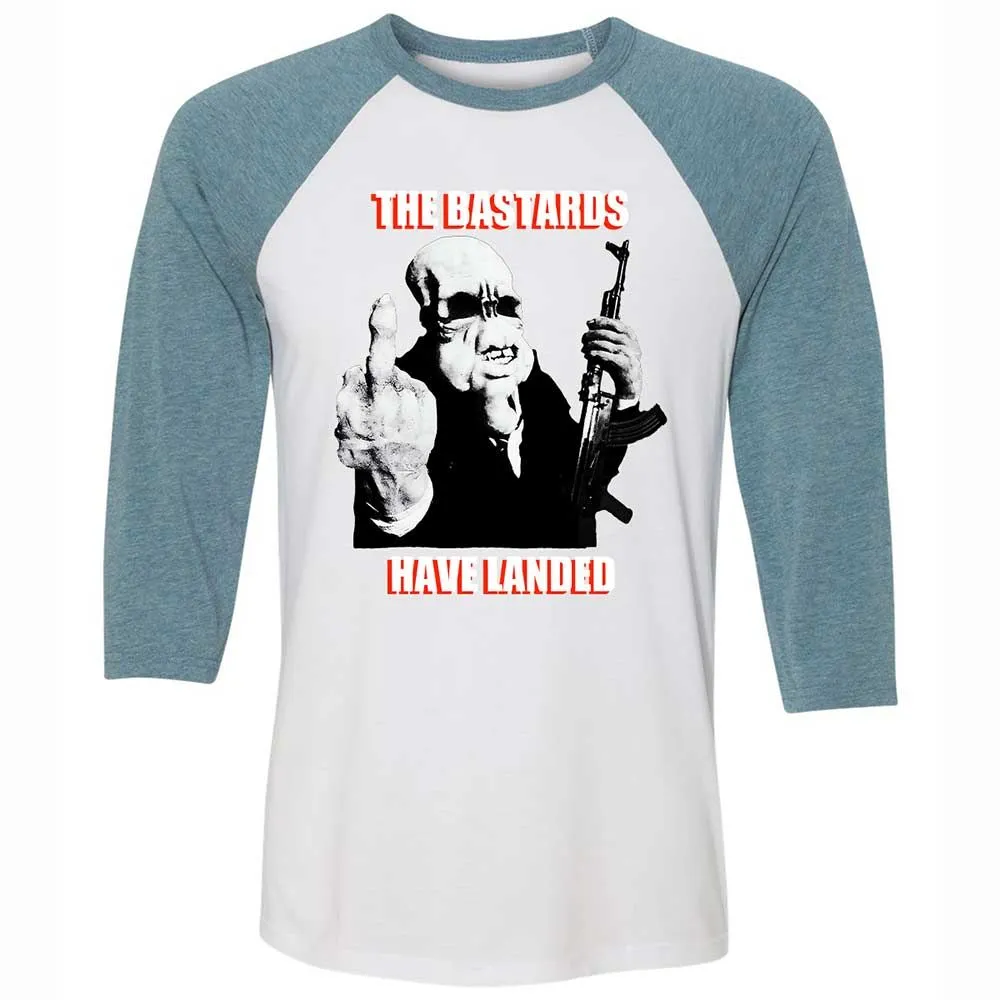 The Bastards Have Landed - White/Denim - 3