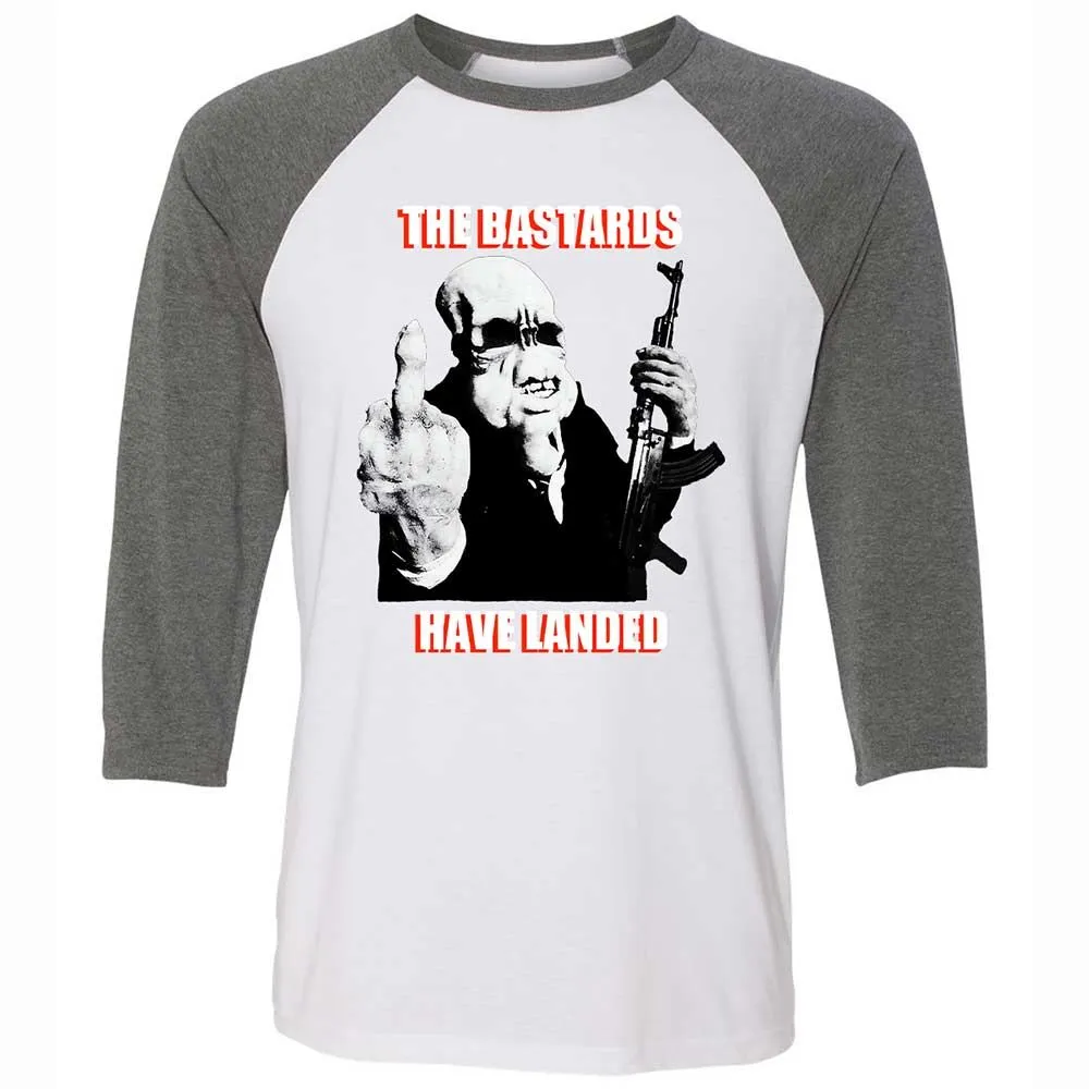 The Bastards Have Landed - White/Deep Heather - 11