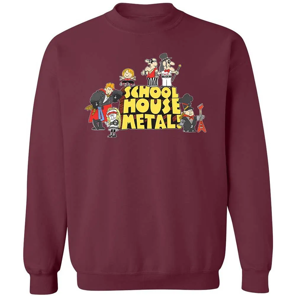 School House Metal - Maroon - 8