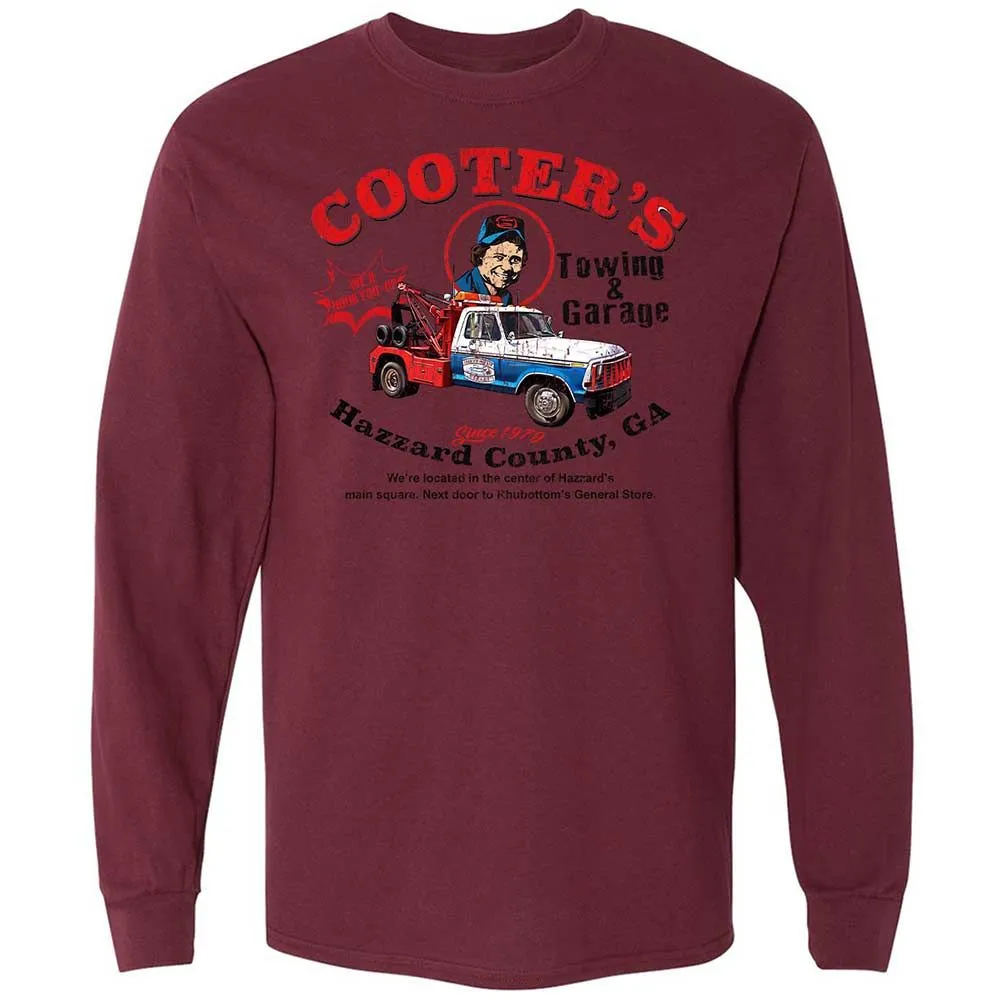 Long Sleeve T-Shirt - 9SQ5C5KW - Maroon - 16