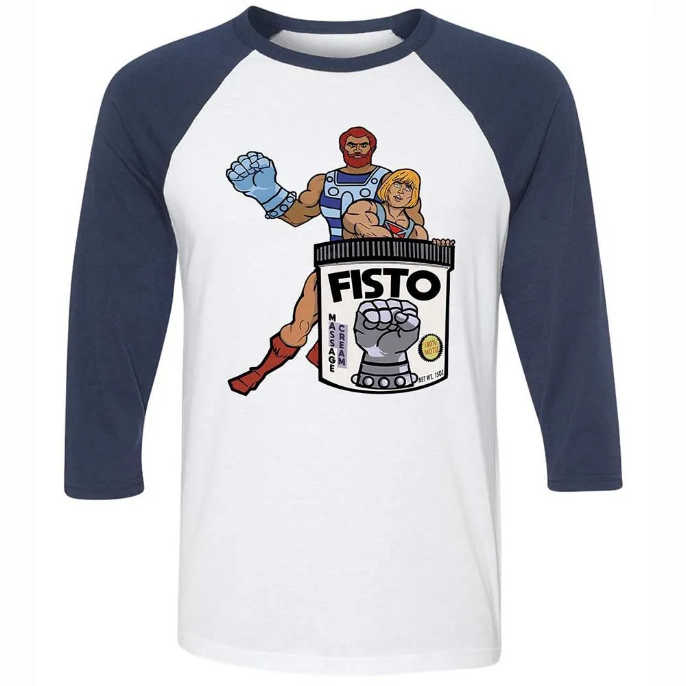 Gay Cartoon - White/Navy - 8