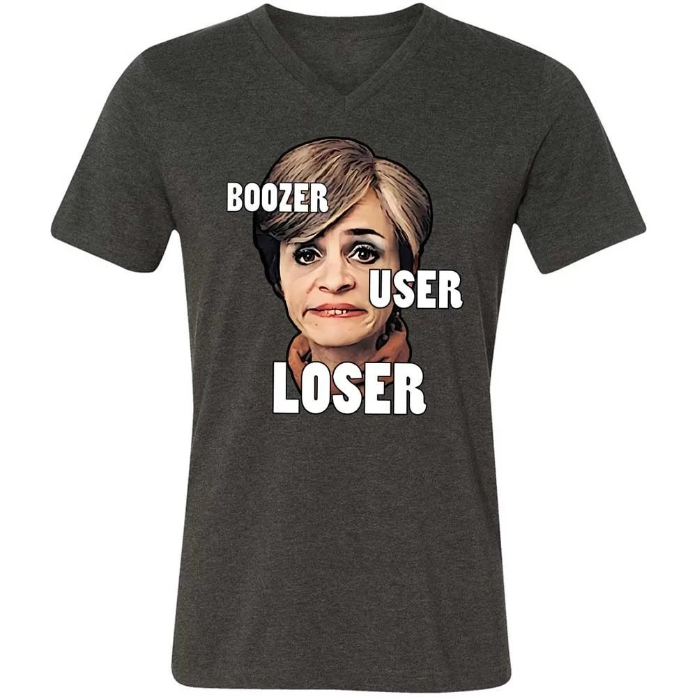I was a boozer, a user, and a loser - Dark Grey Heather - 9