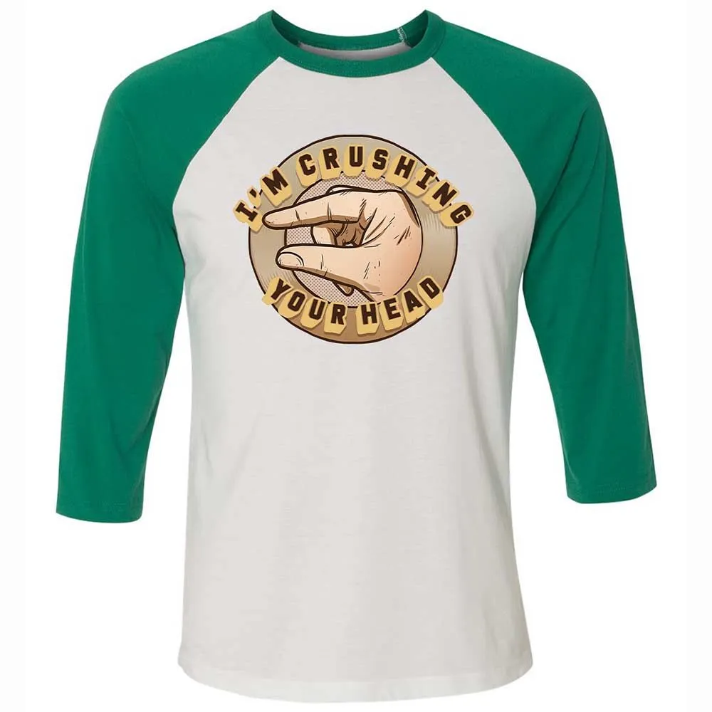 I'm Crushing Your Head - White/Kelly - 6