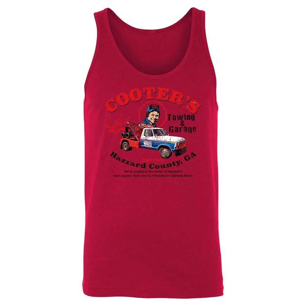 Unisex Jersey Tank - B4S89XP6 - Red - 3