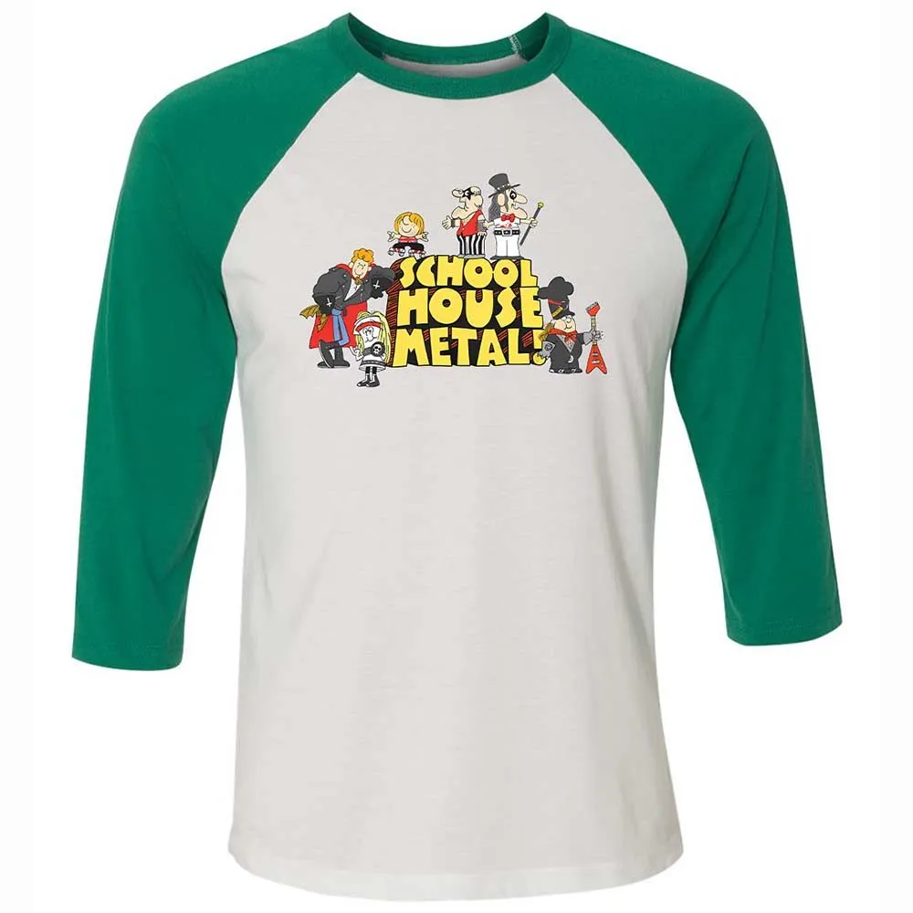 School House Metal - White/Kelly - 6