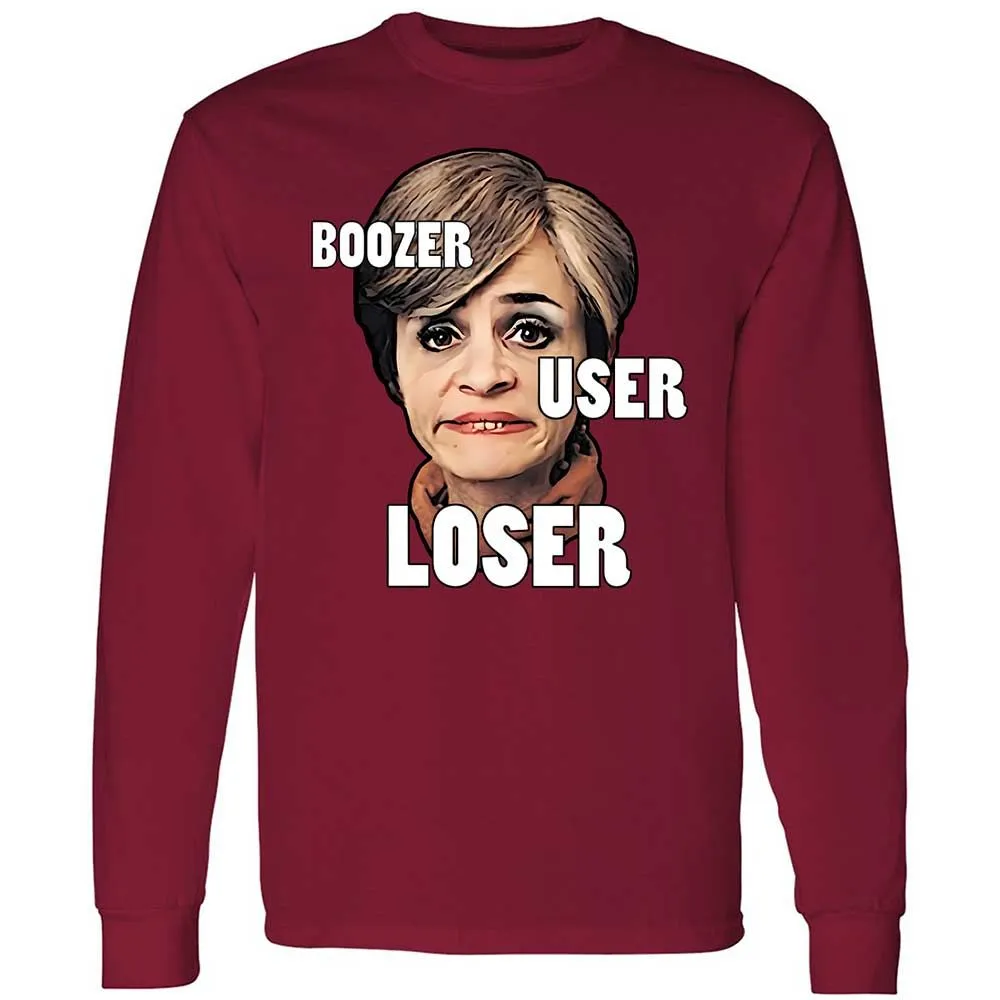 I was a boozer, a user, and a loser - Cardinal Red - 7