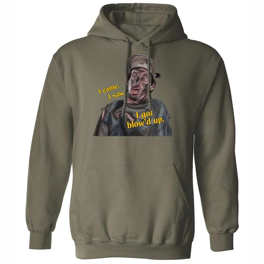 Classic Unisex Hoodie - XYES6PWU - Military Green - 21