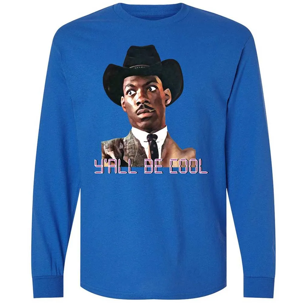 Long Sleeve T-Shirt - NK7DAPJK - Royal - 3