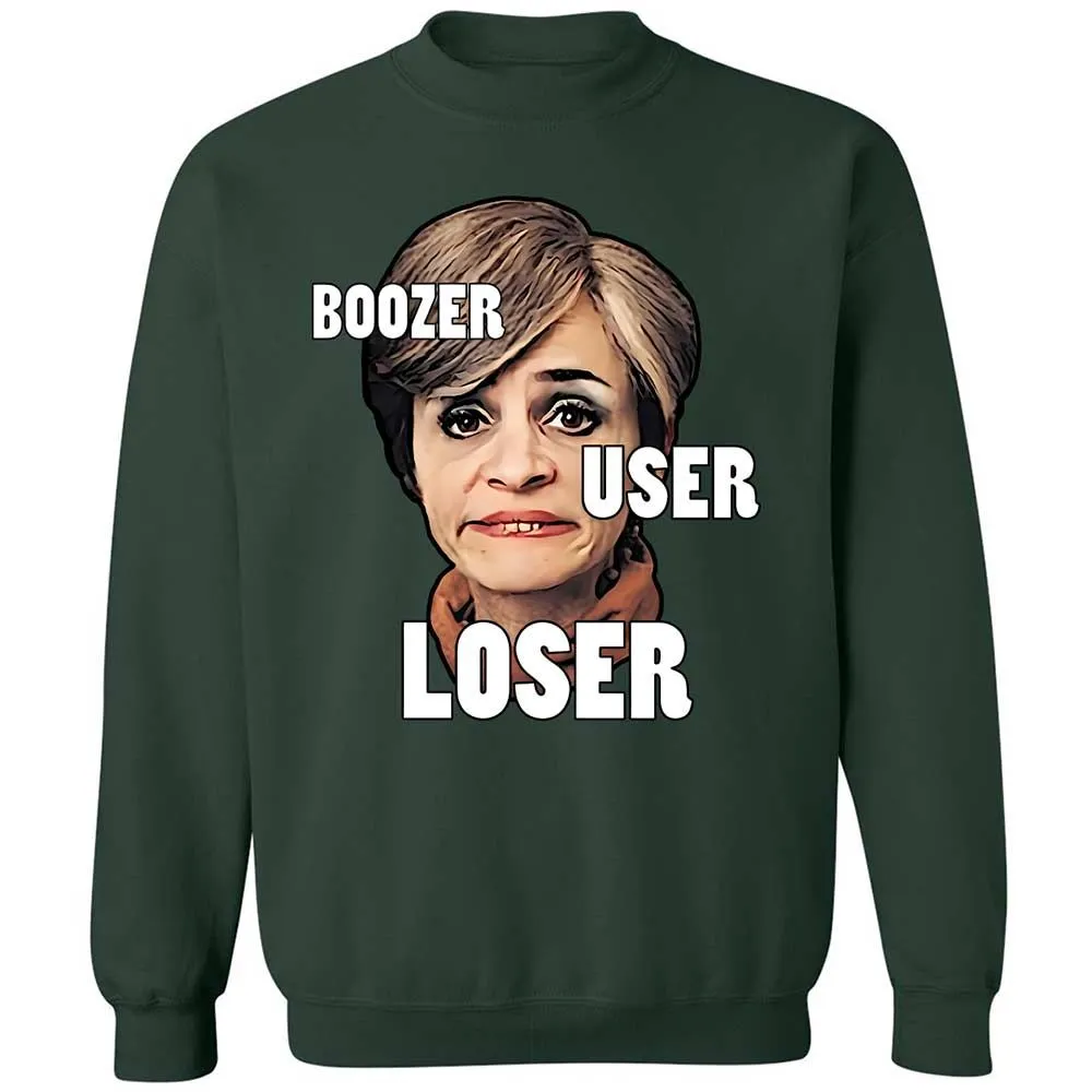 I was a boozer, a user, and a loser - Forest Green - 5