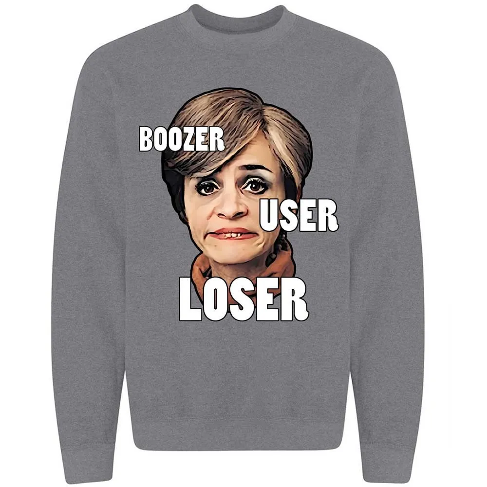 I was a boozer, a user, and a loser - Graphite Heather - 7