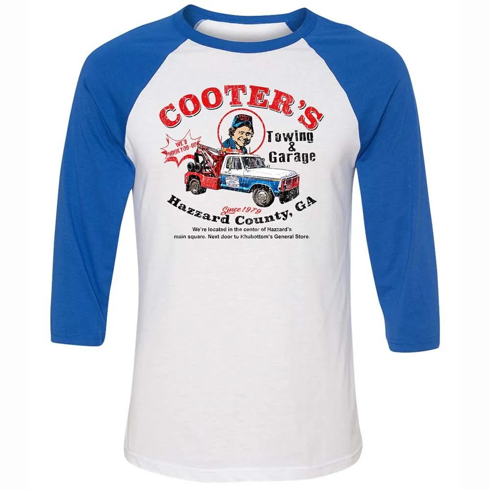 Unisex 3/4 Baseball Tee - S37WL2P4 - White/True Royal - 10