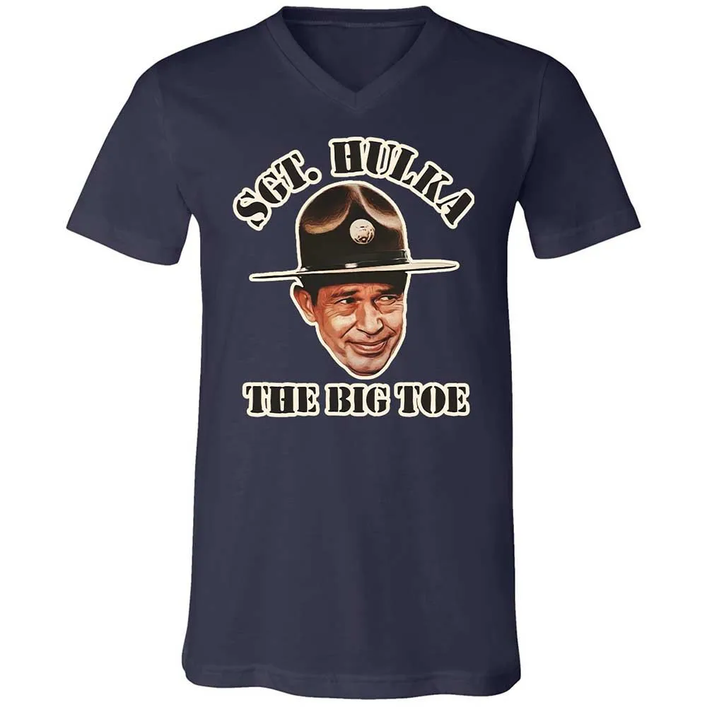 Unisex V-Neck T-Shirt - B6DQ6KN5 - Navy - 2