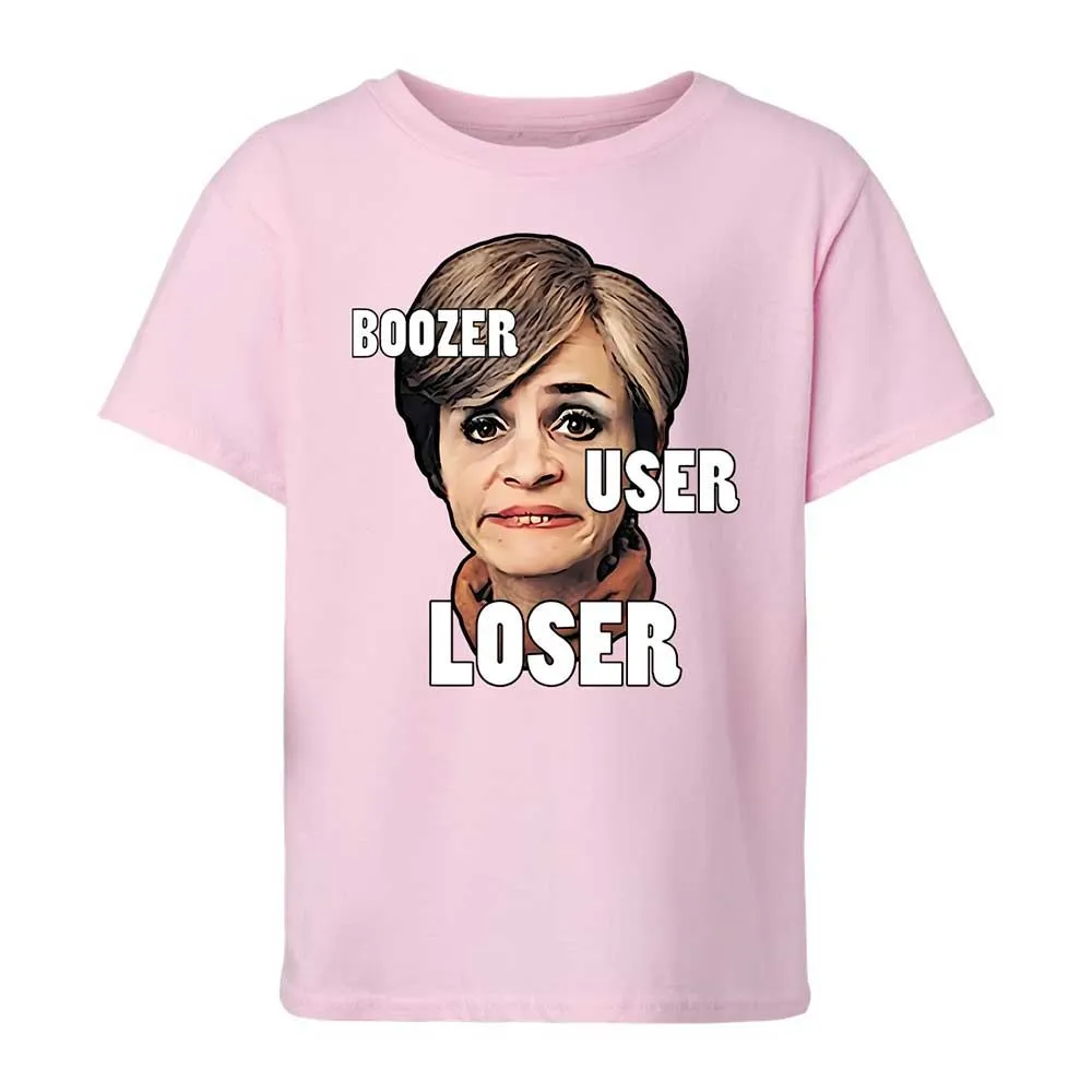 I was a boozer, a user, and a loser - Light Pink - 7