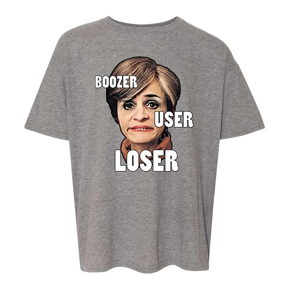 I was a boozer, a user, and a loser - Graphite Heather - 12