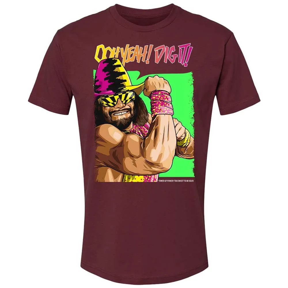 Ooh Yeah! Dig It! - Maroon - 10