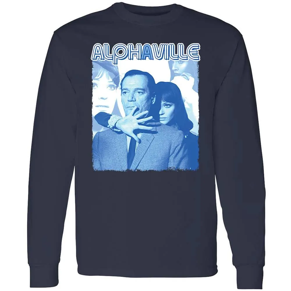 Long Sleeve T-Shirt - 2GSMV2R8 - Navy - 2
