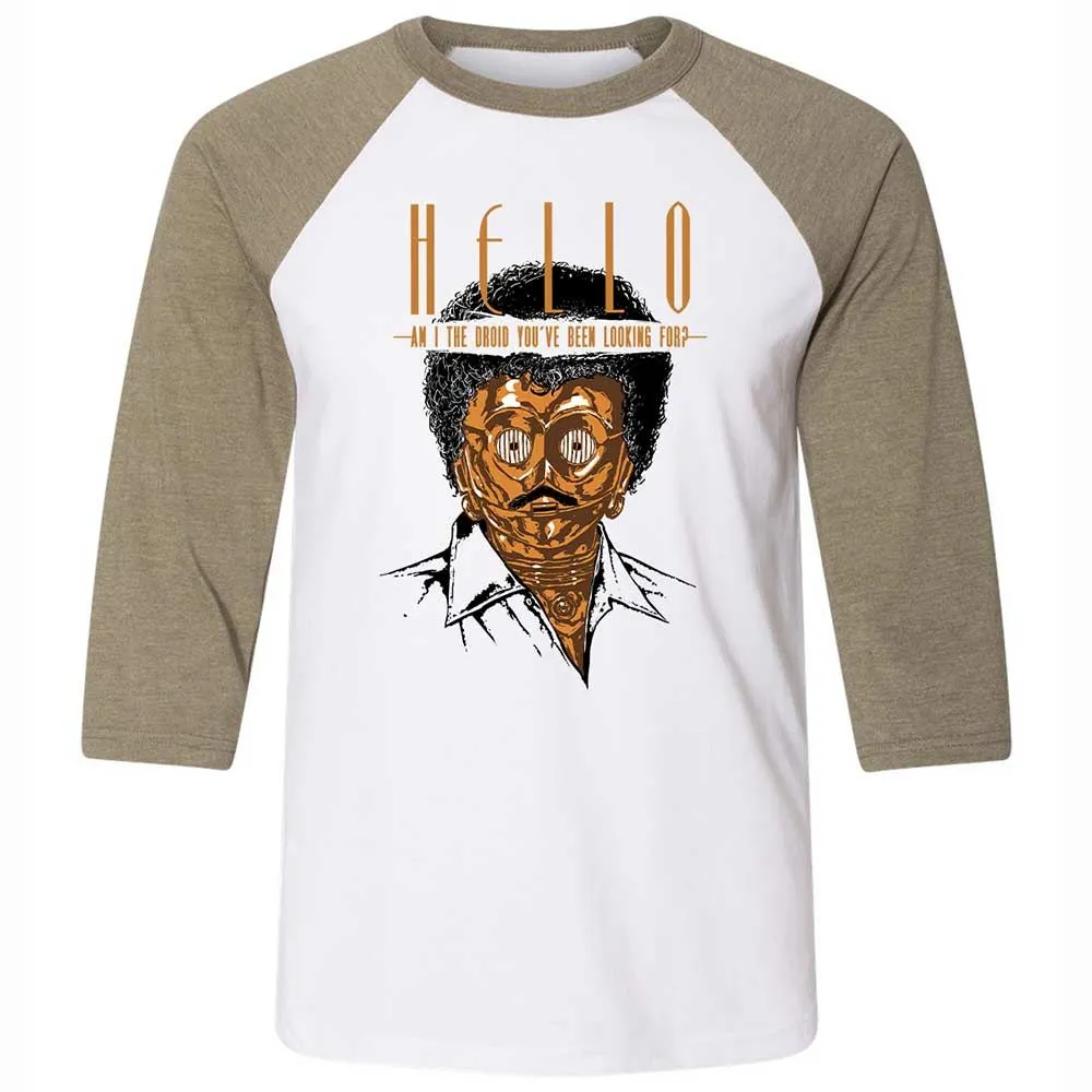 Am I the droid you've been looking for - White/Heather Olive - 4