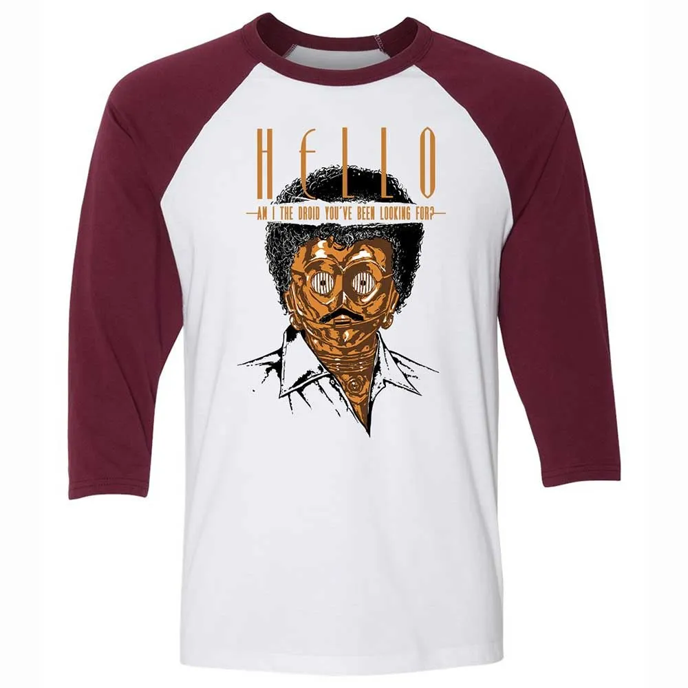 Am I the droid you've been looking for - White/Maroon - 7