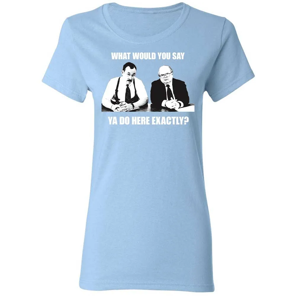 Women's T-Shirt - SEXKM5MJ - Light Blue - 13