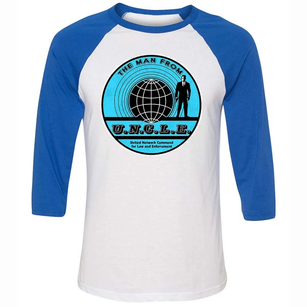 Unisex 3/4 Baseball Tee - S6VGQ1M2 - White/True Royal - 10