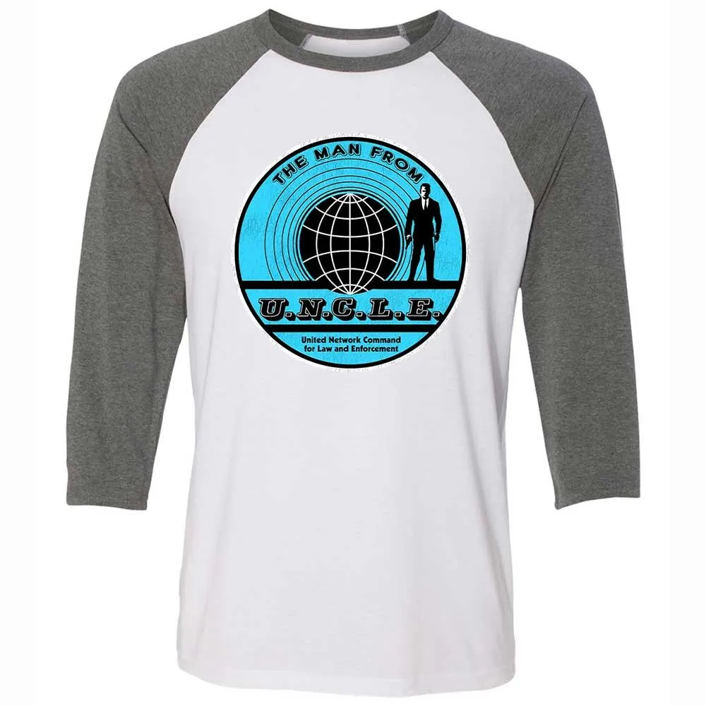 Unisex 3/4 Baseball Tee - S6VGQ1M2 - White/Deep Heather - 11
