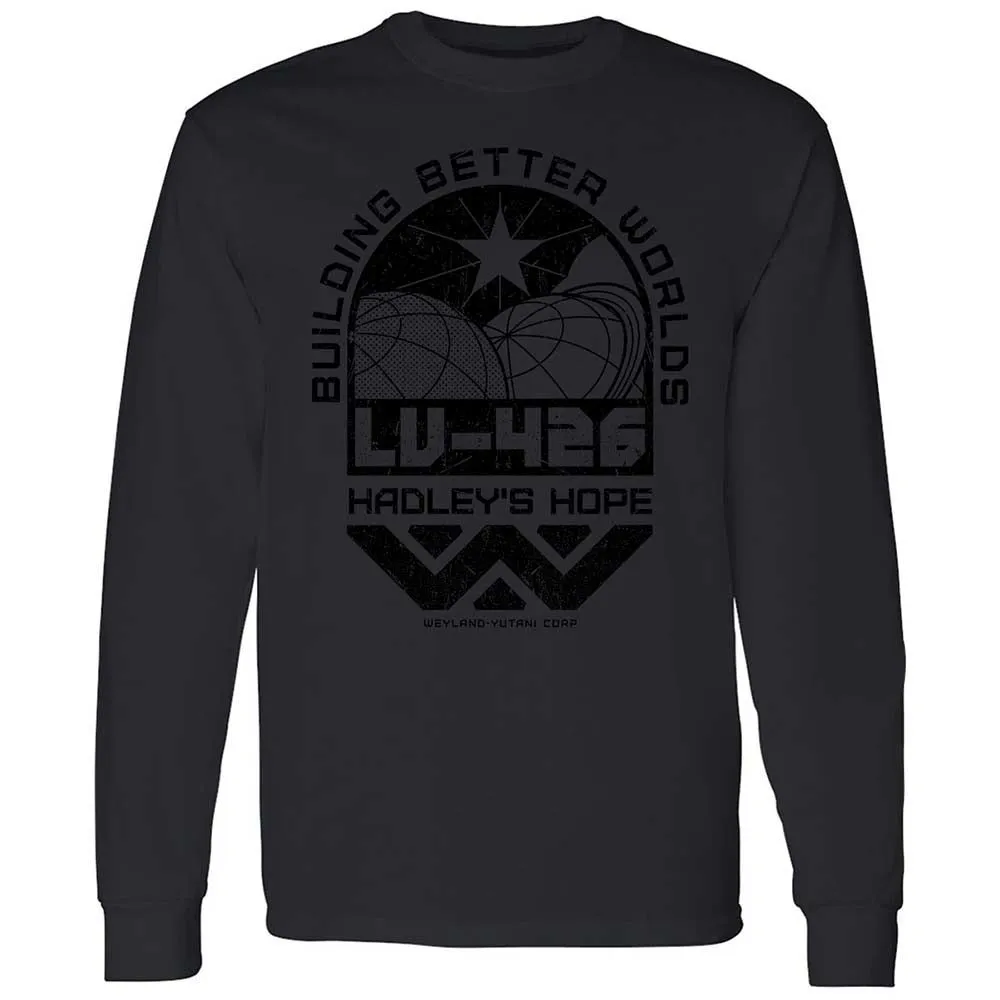 Long Sleeve T-Shirt - NHFJKE58 - Black - 12