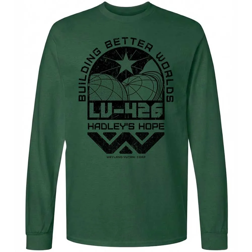 Long Sleeve T-Shirt - NHFJKE58 - Forest Green - 14