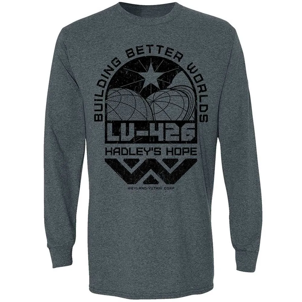 Long Sleeve T-Shirt - NHFJKE58 - Dark Heather - 15