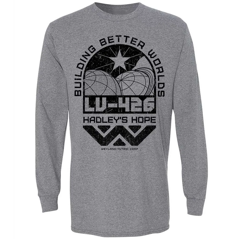 Long Sleeve T-Shirt - NHFJKE58 - Graphite Heather - 18