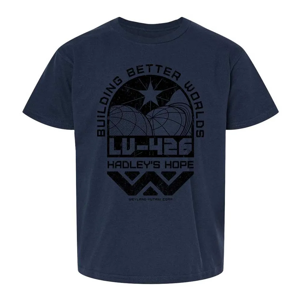 Kids T-Shirt - HX9LYPL7 - Navy - 8