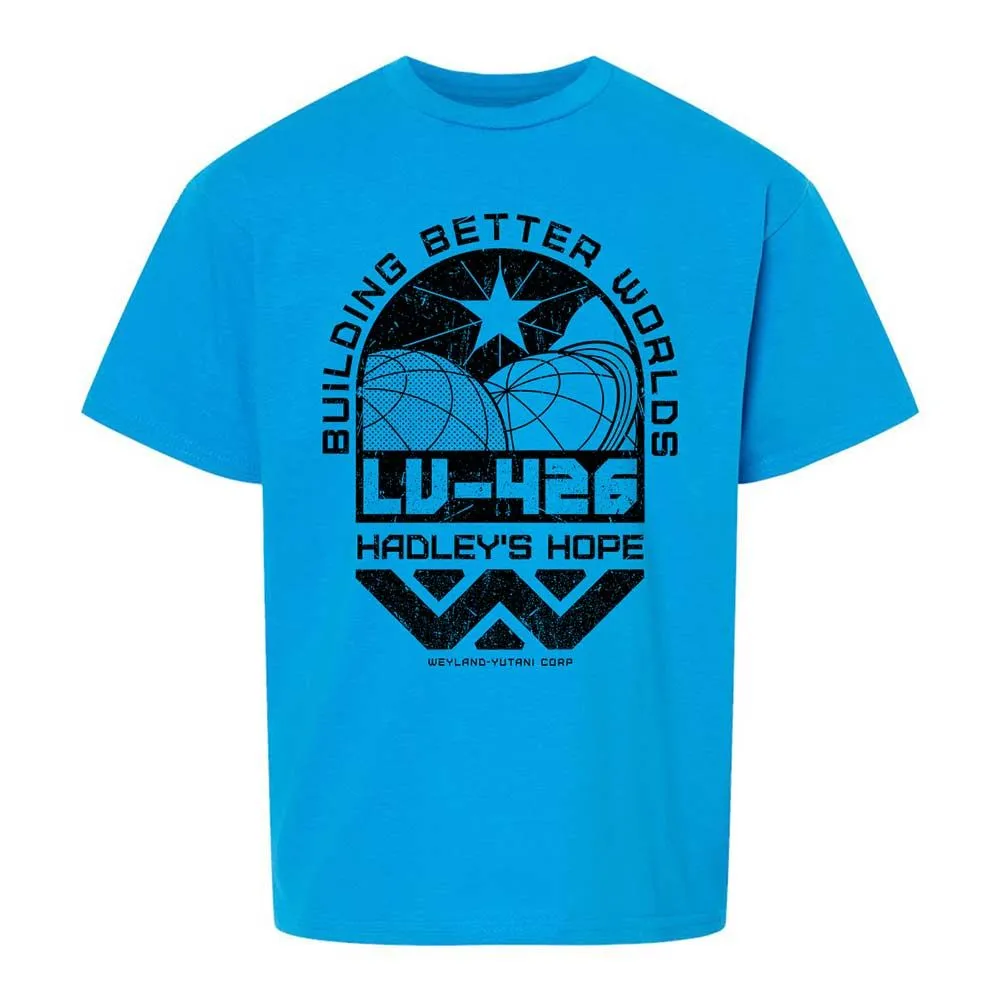 Kids T-Shirt - HX9LYPL7 - Sapphire - 10