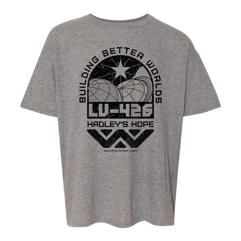Kids T-Shirt - HX9LYPL7 - Graphite Heather - 18