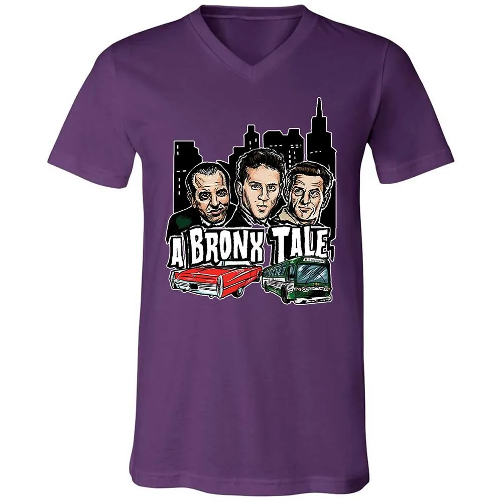 Unisex V-Neck T-Shirt - KCMA9YDB - Team Purple - 10