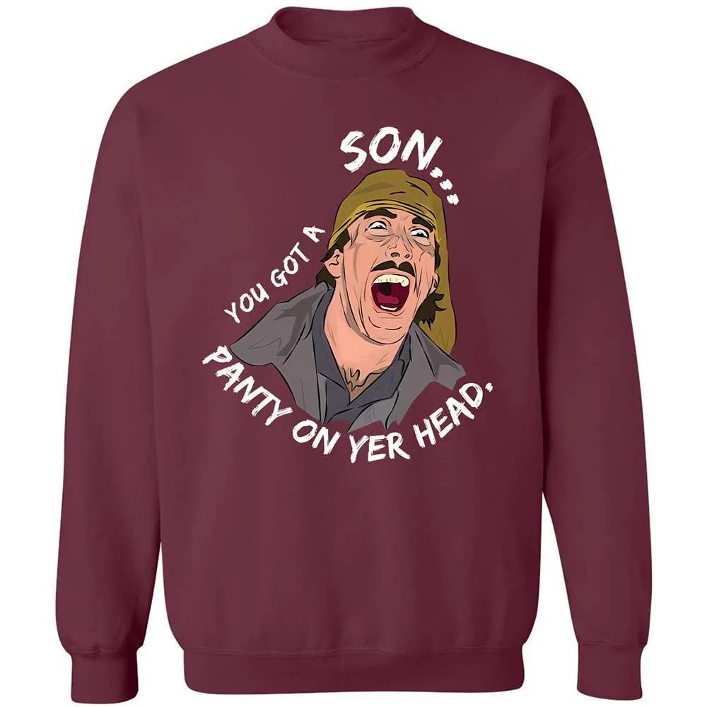Panty on Yer Head - Maroon - 8
