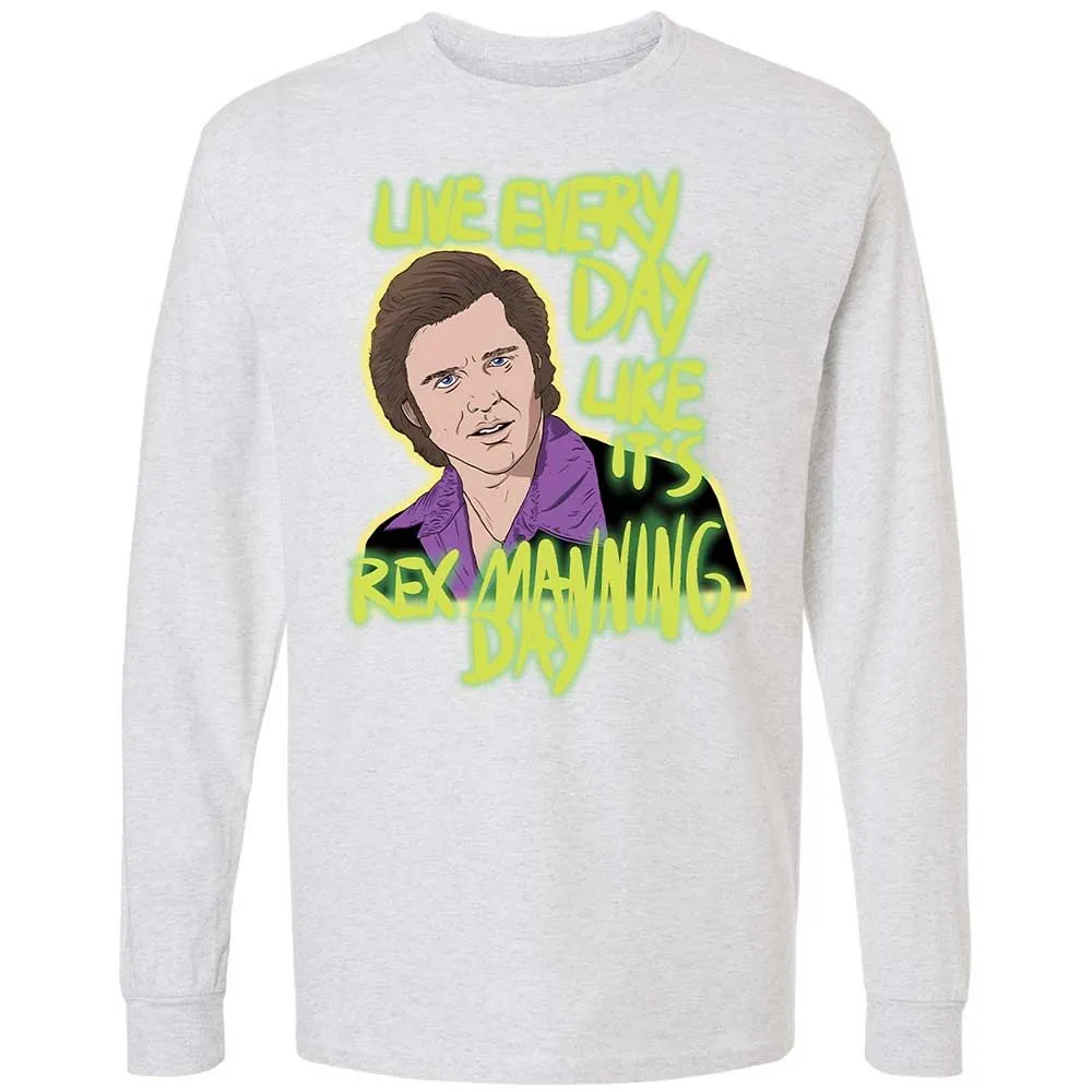 Long Sleeve T-Shirt - YGLAS8H3 - Ash - 2