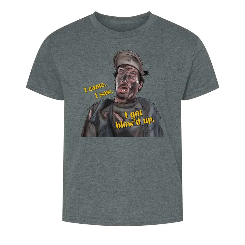 Kids T-Shirt - SM56VMR2 - Dark Heather - 16