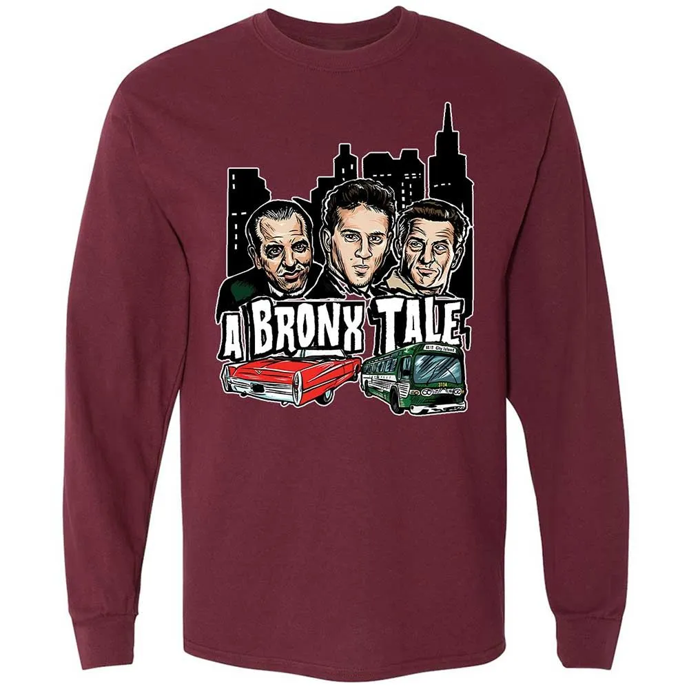 Long Sleeve T-Shirt - P65XH4UV - Maroon - 16
