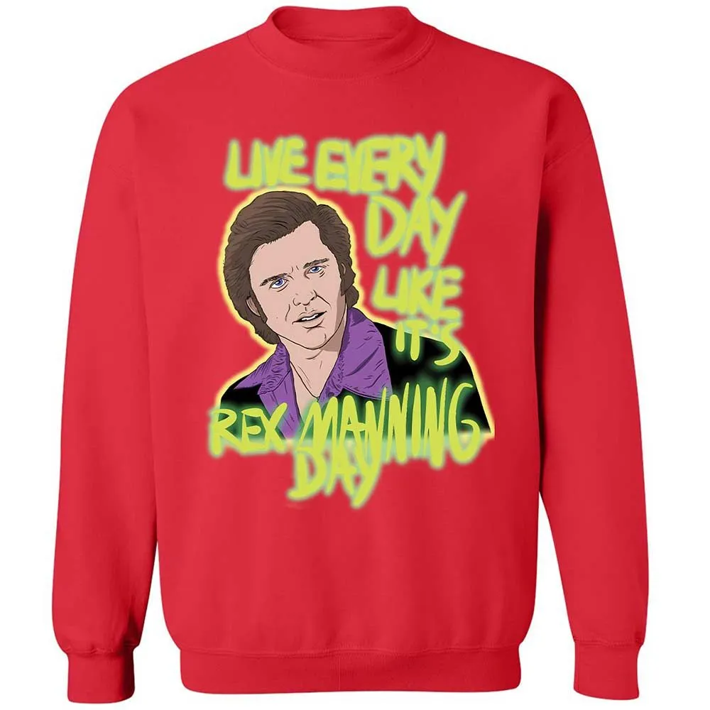 Classic Unisex Sweatshirt - QBS7U99N - Red - 9