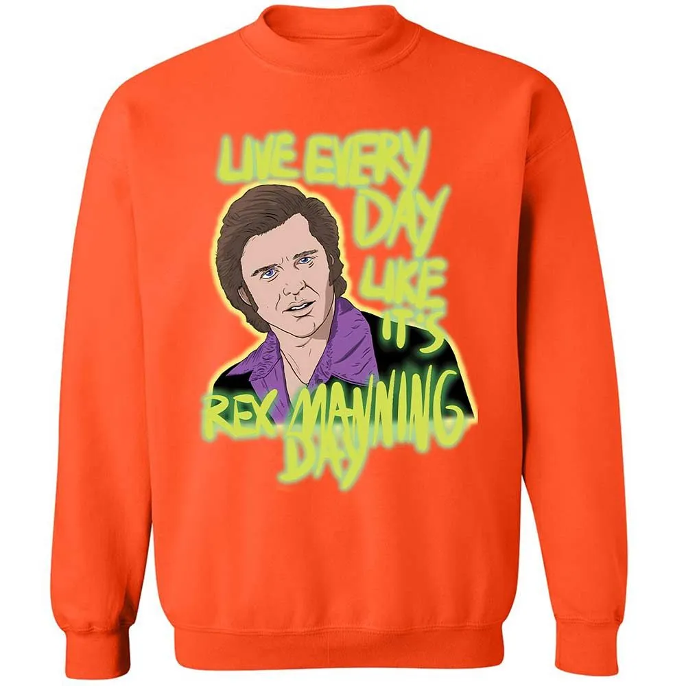 Classic Unisex Sweatshirt - QBS7U99N - Orange - 12