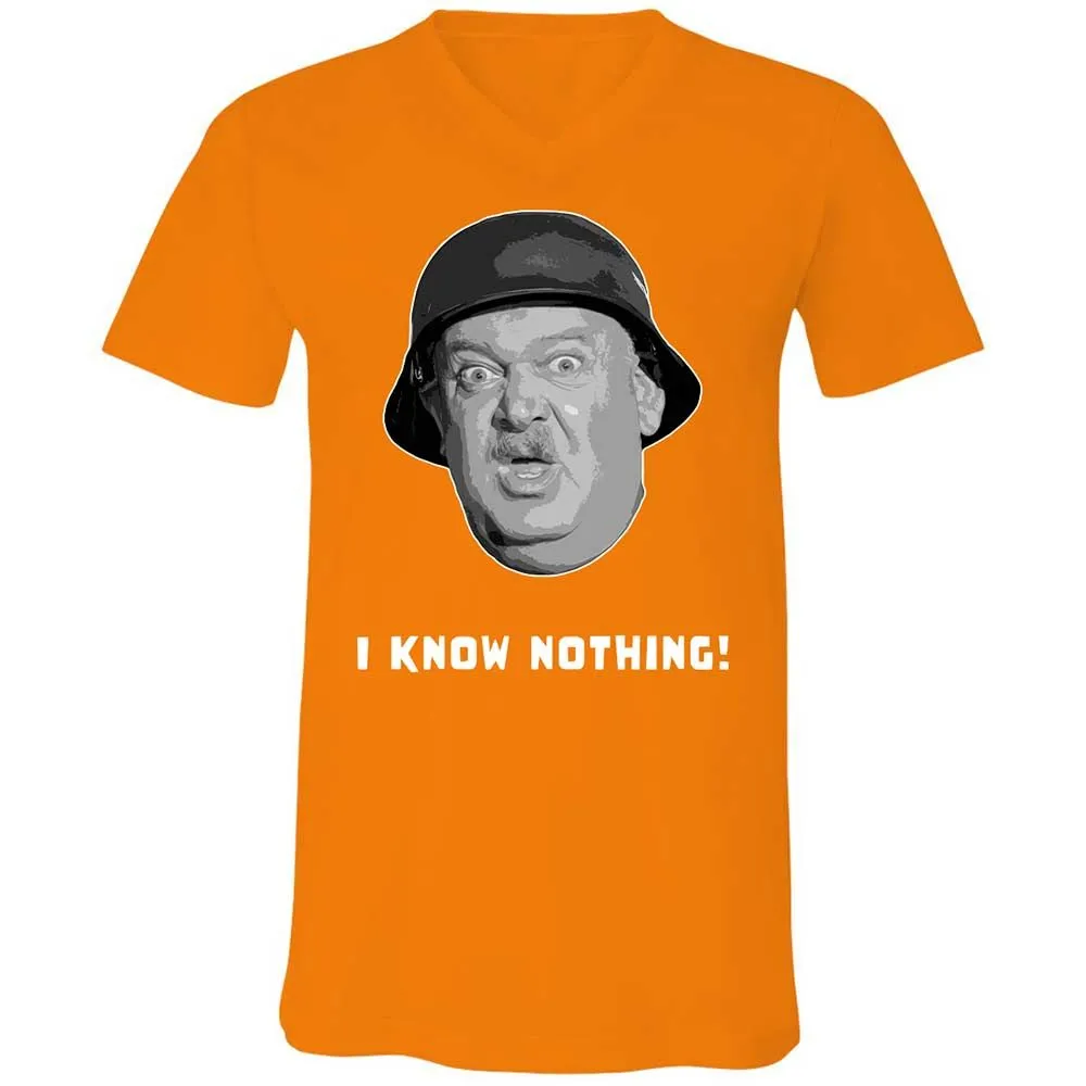 Unisex V-Neck T-Shirt - LAQ7S2SF - Orange - 12