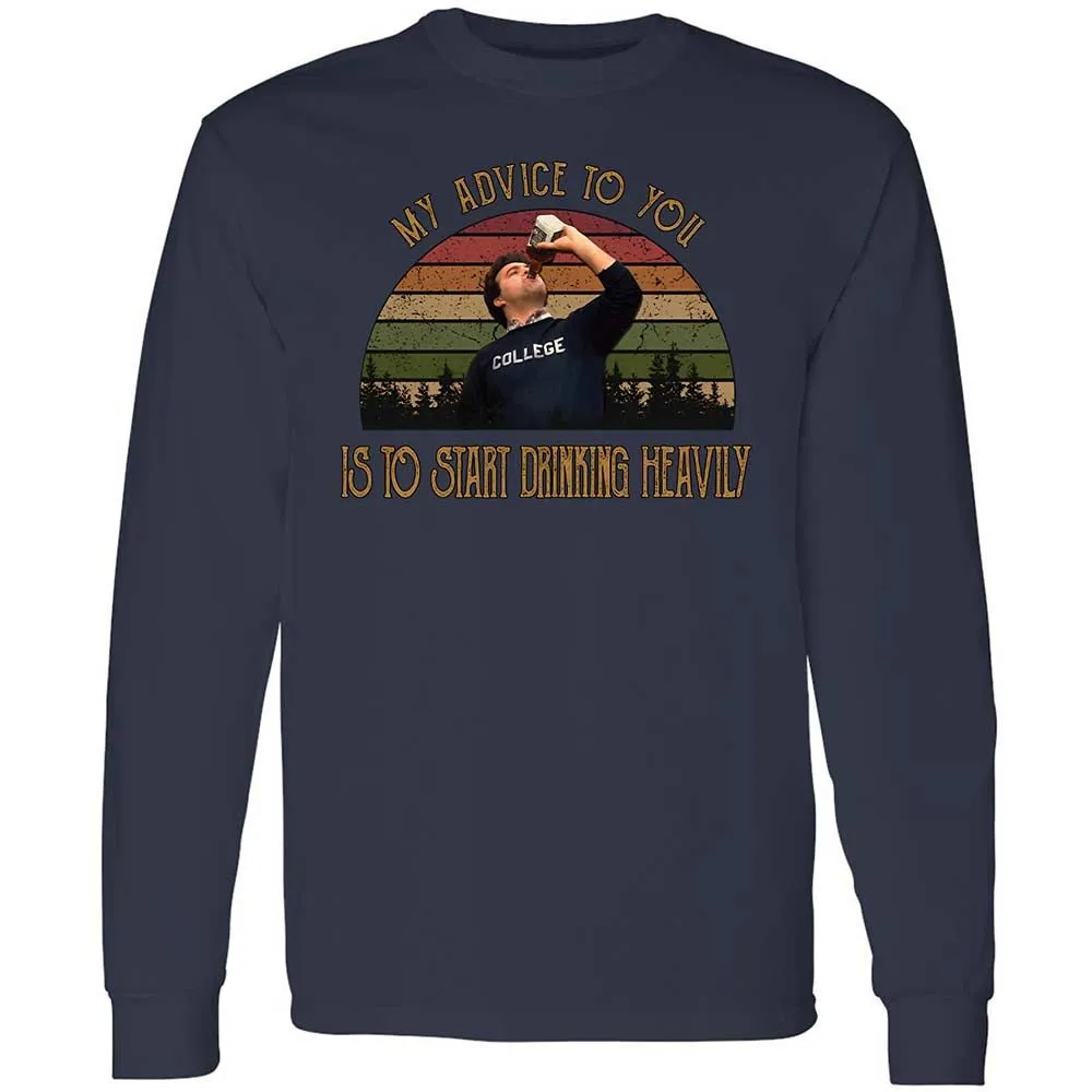 Long Sleeve T-Shirt - XPHL8S83 - Navy - 2