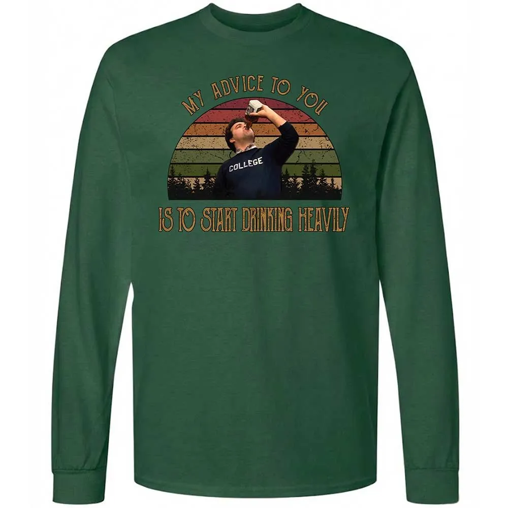 Long Sleeve T-Shirt - XPHL8S83 - Forest Green - 4